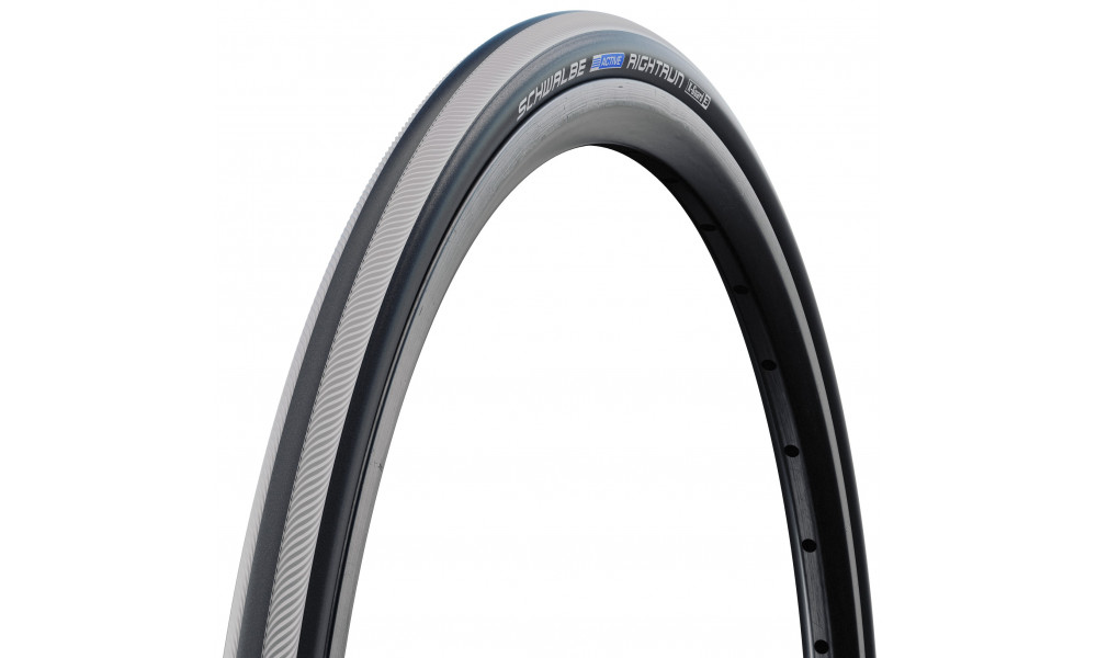 Riepa 26" Schwalbe Rightrun HS 387, Active Wired 23-559 Grey - 1
