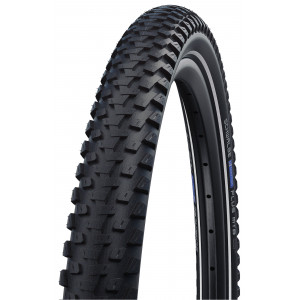 Riepa 26" Schwalbe Marathon Plus MTB HS 468, Perf Wired 54-559 / 26x2.10 Black-Reflex
