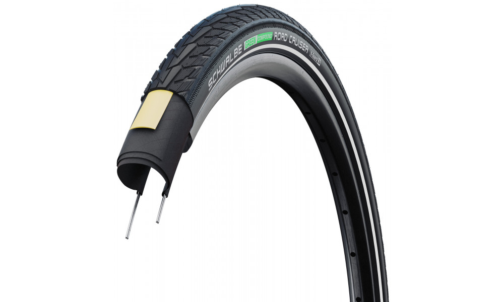 Riepa 28" Schwalbe Road Cruiser HS 484 Active Wired 37-622 / 28x1.40 Reflex - 4