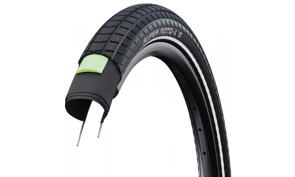 Riepa 26" Schwalbe Super Moto-X HS 439, Perf Wired 62-559 Reflex Addix - 3