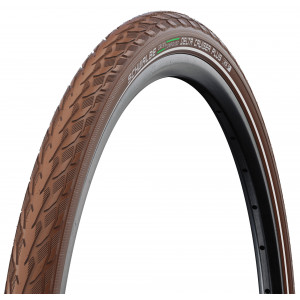 Riepa 28" Schwalbe Delta Cruiser Plus HS 431, Active Wired 37-622 / 28x1.40 Brown-Reflex