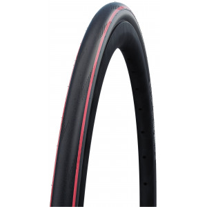Riepa 28" Schwalbe One Tube Type HS 464A, Perf Fold. 25-622 / 700x25C Addix Red Strips