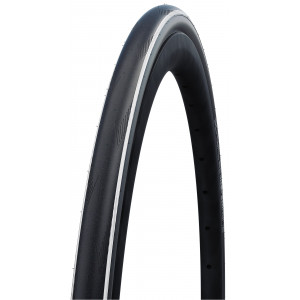 Riepa 28" Schwalbe One Tube Type HS 464A, Perf Fold. 25-622 / 700x25C Addix White Strips