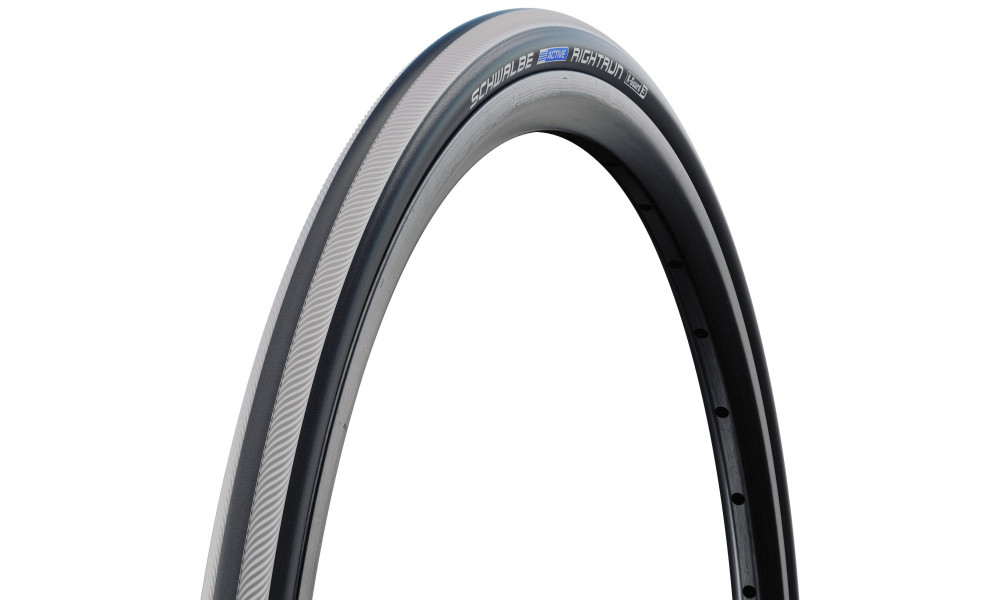 Riepa 26" Schwalbe Rightrun HS 387, Active Wired 28-559 / 26x1.10 Grey - 1