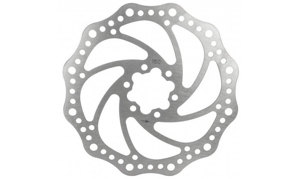 Bremžu disks Saccon 160MM 6-bolt - 1