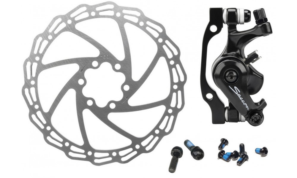 Priekšējās disku bremzes Saccon Italy DM36F with 160mm disc - 7