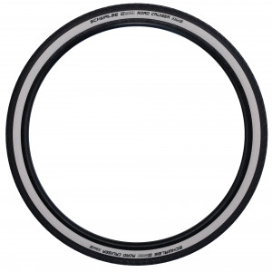 Riepa 27" Schwalbe Road Cruiser HS 484, GreenCompound Wired 28/32-630 / 27x1 1/4 Whitewall
