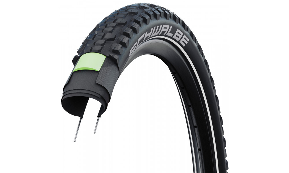 Riepa 27.5" Schwalbe Johnny Watts HS 604 Perf Wired 65-584 / 27.5x2.60 DD Addix Black-Reflex - 3