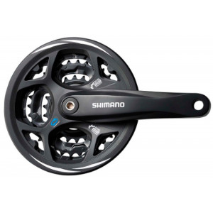 Priekšējie zobratu blok Shimano ALTUS FC-M311-42T 170MM 7/8-speed black