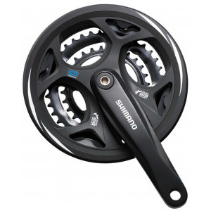 Priekšējie zobratu blok Shimano ALTUS FC-M311-48T 170MM 7/8-speed black