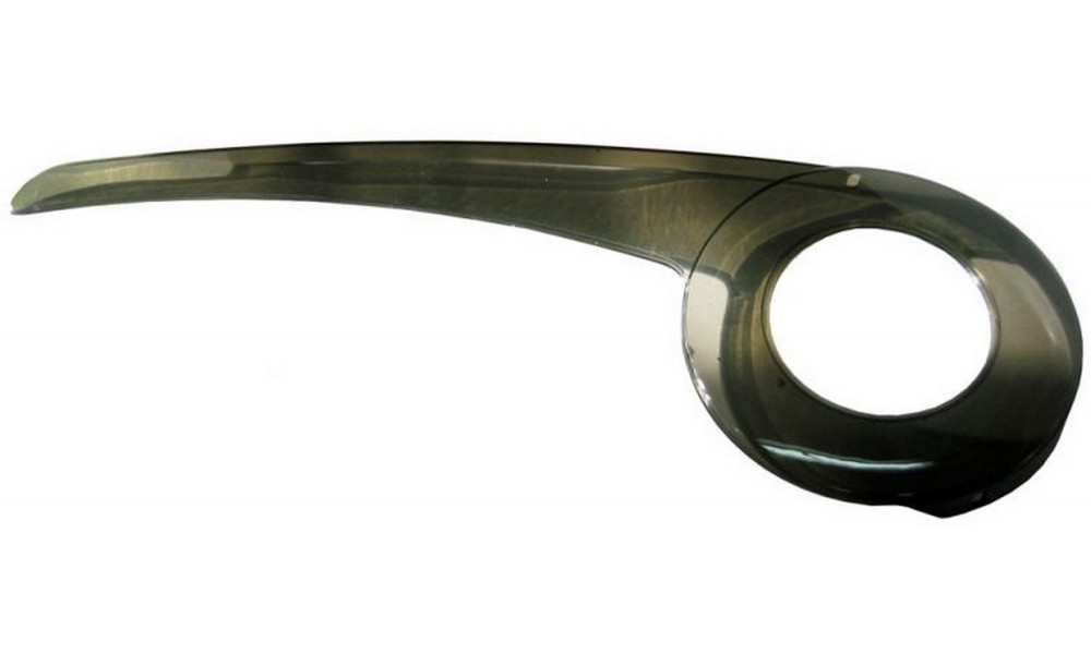 Aizsardzības ķēde plastic transparent 38T 520mm with bracket 