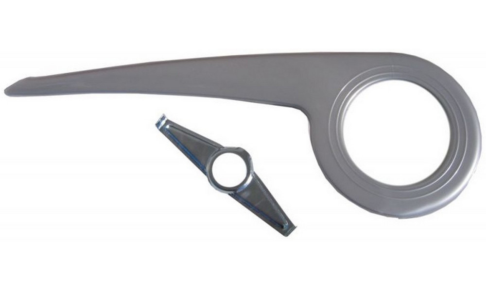 Aizsardzības ķēde 36/38T fi35 with bracket silver 