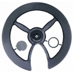 Priekšējiem ķēdes gredzeniem drošība Simpla 210mm 46/48T caurspīdīgs