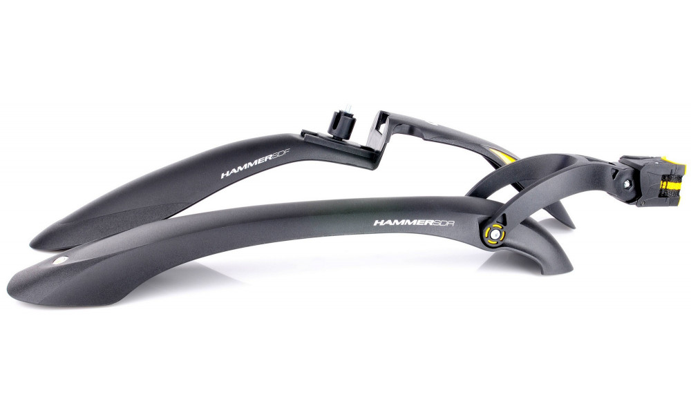 Dubļusargi komplekts Simpla Hammer SDE SPEEDstrap black - 4