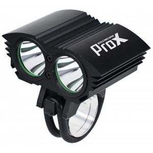 Priekšējais lukturis ProX Dual I Power 2xCREE black