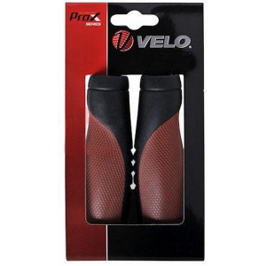 Stūres rokturi Velo ProX VLG-1115AD3 130mm Comfort GEL black-brown
