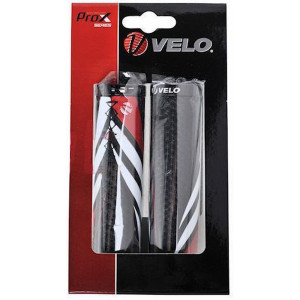 Stūres rokturi Velo ProX VLG-851AD3 130mm GEL Lock-on black-red