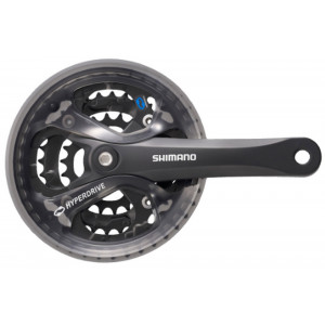 Priekšējie zobratu blok Shimano ALTUS FC-M361-42T 175MM 7/8-speed black