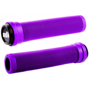 Stūres rokturi ODI Soft Longneck BMX Flangless 143mm Purple