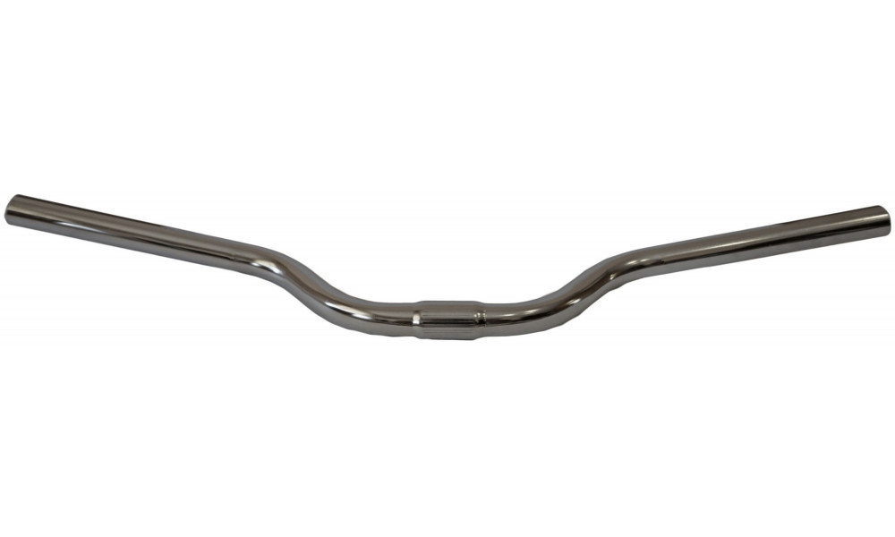 Stūre Azimut Trek steel 620x25.4mm rise-60mm silver - 2