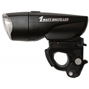 Priekšējais lukturis Azimut Power 1Watt LED with batteries