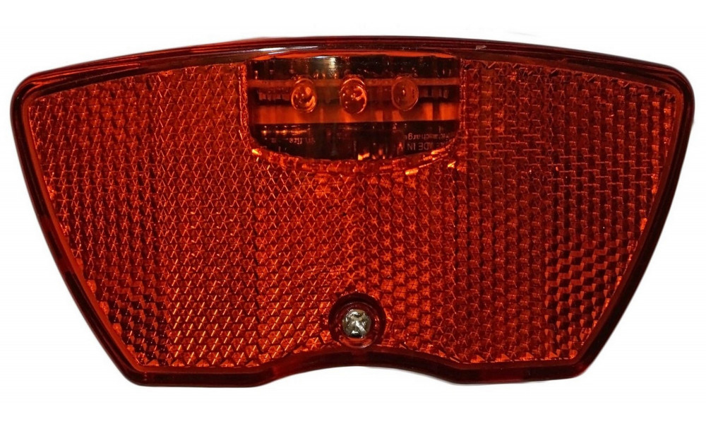 Aizmugurējais lukturis Azimut Standard 3LED with batteries for Carrier - 1