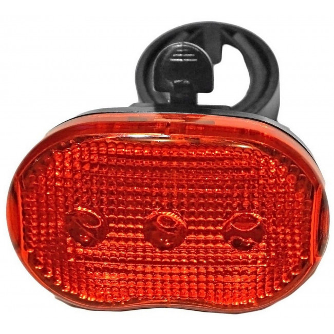 Aizmugurējais lukturis Azimut Oval 3LED with batteries