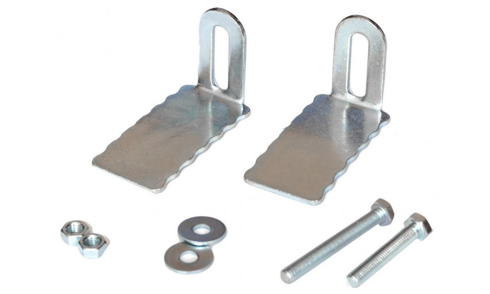 Dubļusargi komplekts Simpla Kido Chopper SDS 16" black/red - 2