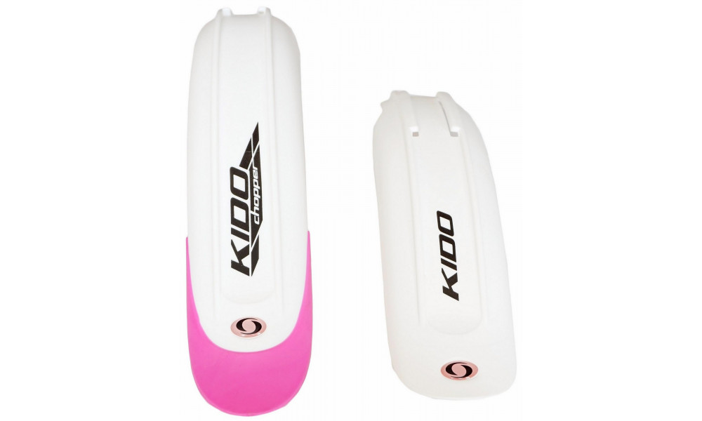 Dubļusargi komplekts Simpla Kido Chopper SDS 16" white/pink - 5