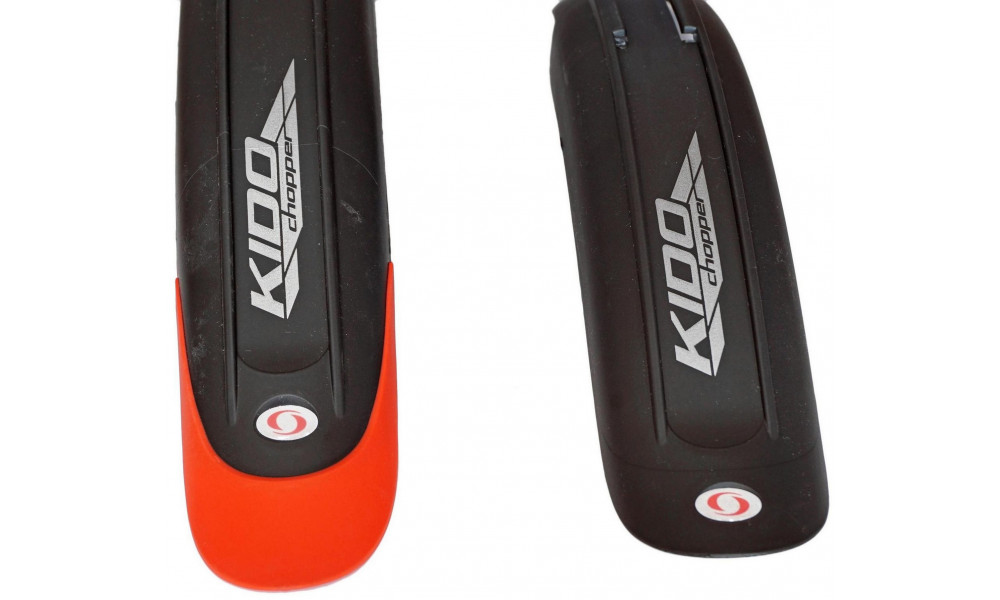 Dubļusargi komplekts Simpla Kido Chopper SDS 20" black/red - 2
