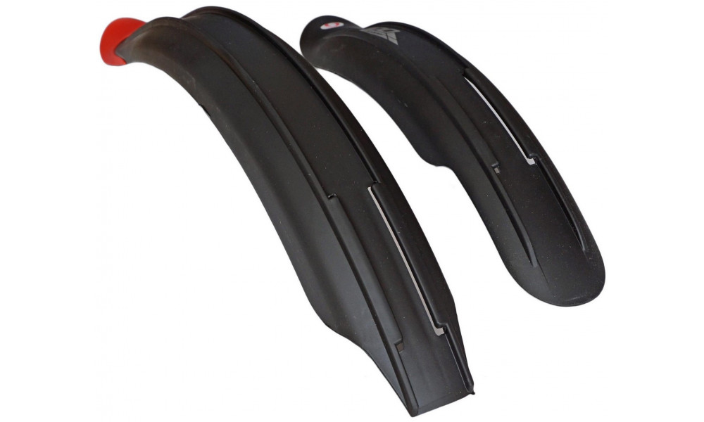 Dubļusargi komplekts Simpla Kido Chopper SDS 20" black/red - 4