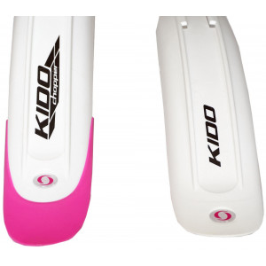 Dubļusargi komplekts Simpla Kido Chopper SDS 20" white/pink