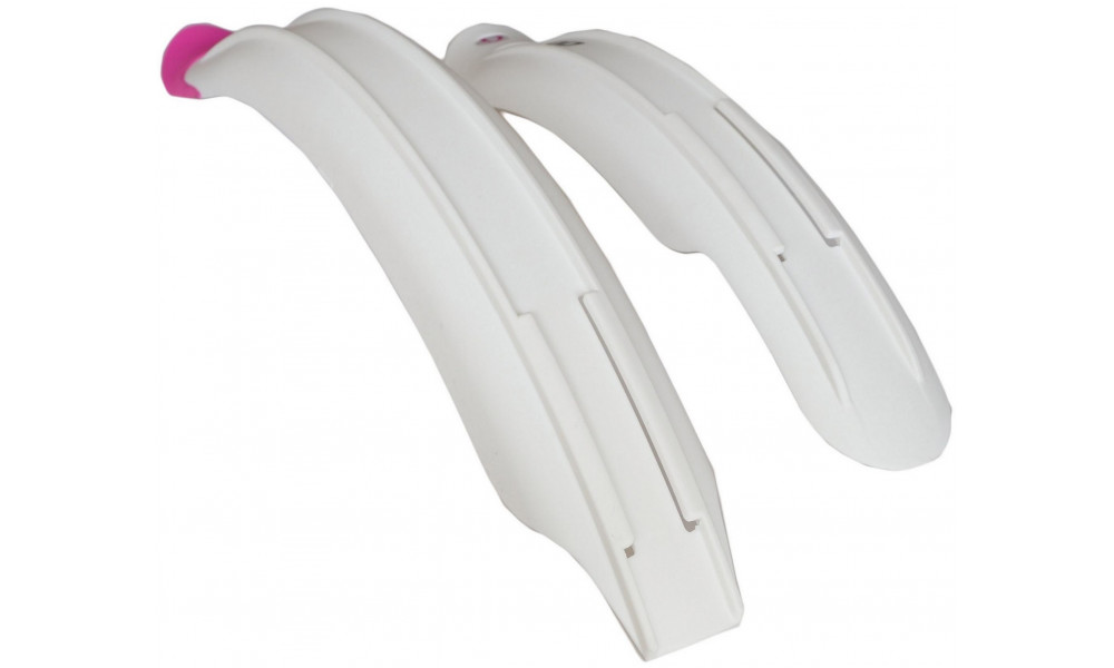 Dubļusargi komplekts Simpla Kido Chopper SDS 20" white/pink - 4