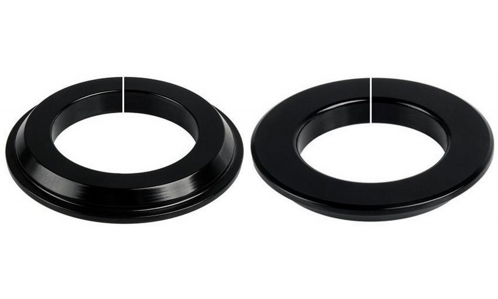 Stūres bļodiņas adapter NECO tapered from 1.5 to 1-1/8" ALU 