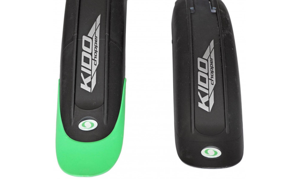 Dubļusargi komplekts Simpla Kido Chopper SDS 16" black/green - 2