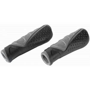 Stūres rokturi Azimut Wave Ergo Dual 135mm black/grey (1004)