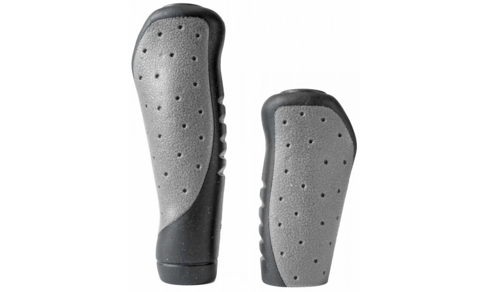 Stūres rokturi Azimut Ergo Dots Dual 92+135mm black/grey (1006) - 5