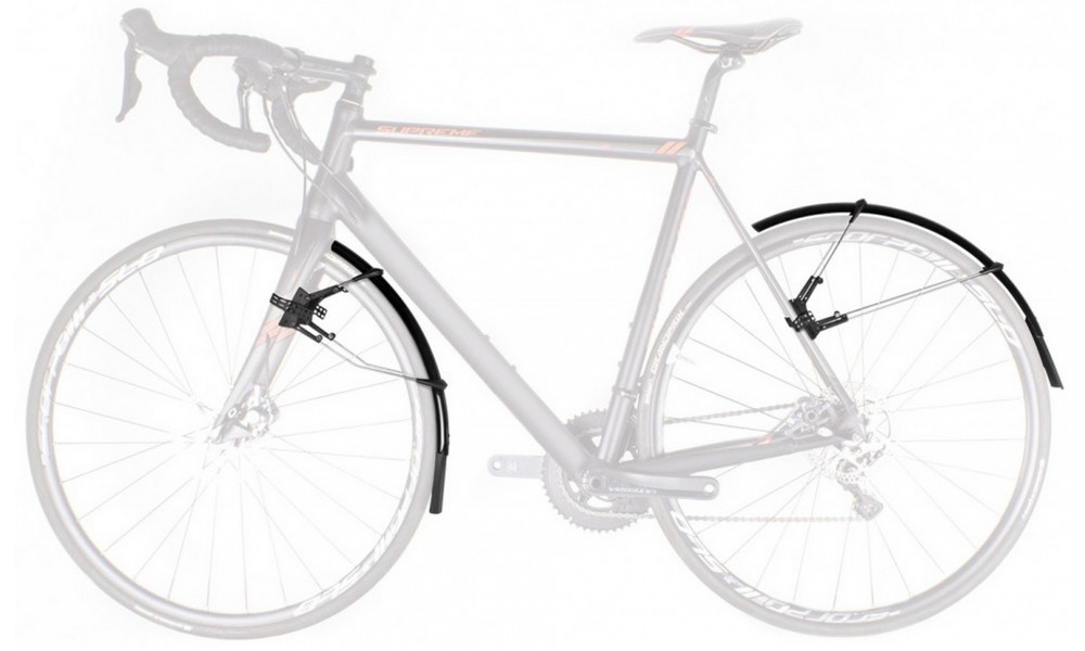 Dubļusargi komplekts 28 SKS Raceblade Pro XL 42mm black matt - 2