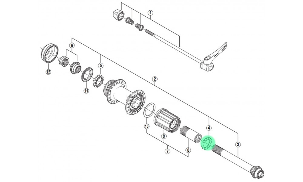 Gultņu lodītes Shimano 3/16" steel - 2