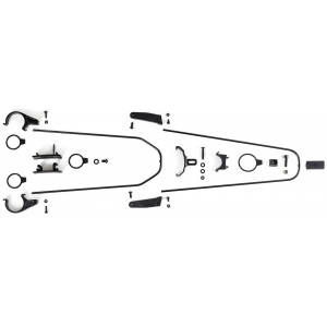 Dubļusargi komplekts 27.5-29" ACID MTB 60mm with stays