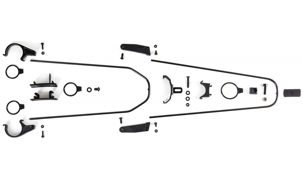 Dubļusargi komplekts 27.5-29" ACID MTB 60mm with stays - 2
