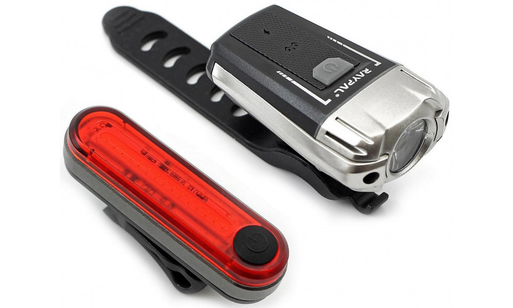 Apgaismojums komplekts Azimut Krypton 300lm + Sodium 120lm USB - 1