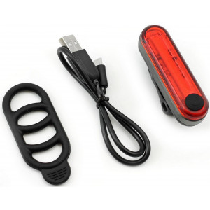 Apgaismojums komplekts Azimut Krypton 300lm + Sodium 120lm USB