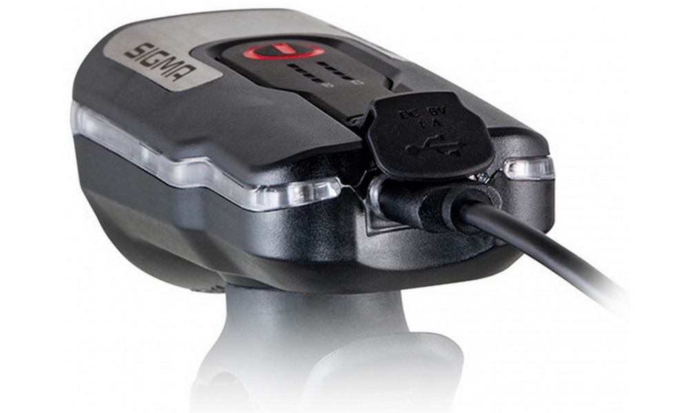 Priekšējais lukturis Sigma AURA 80 USB - 4