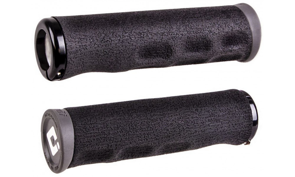 Stūres rokturi ODI Dread Lock Tinker Juarez Signature A.I.R.E. 130mm Lock-On Black 