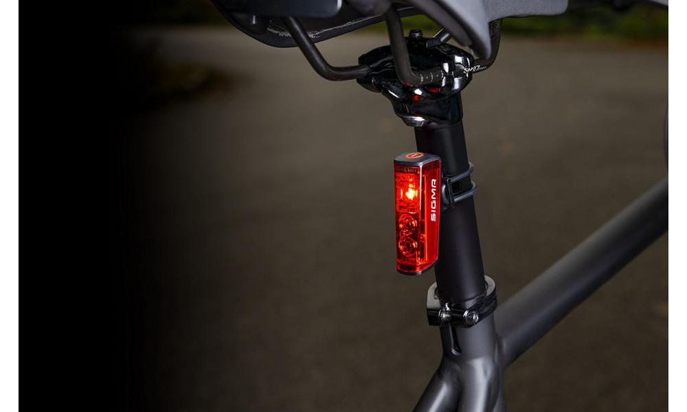 Aizmugurējais lukturis Sigma Blaze RL LED + Brake Light USB - 5