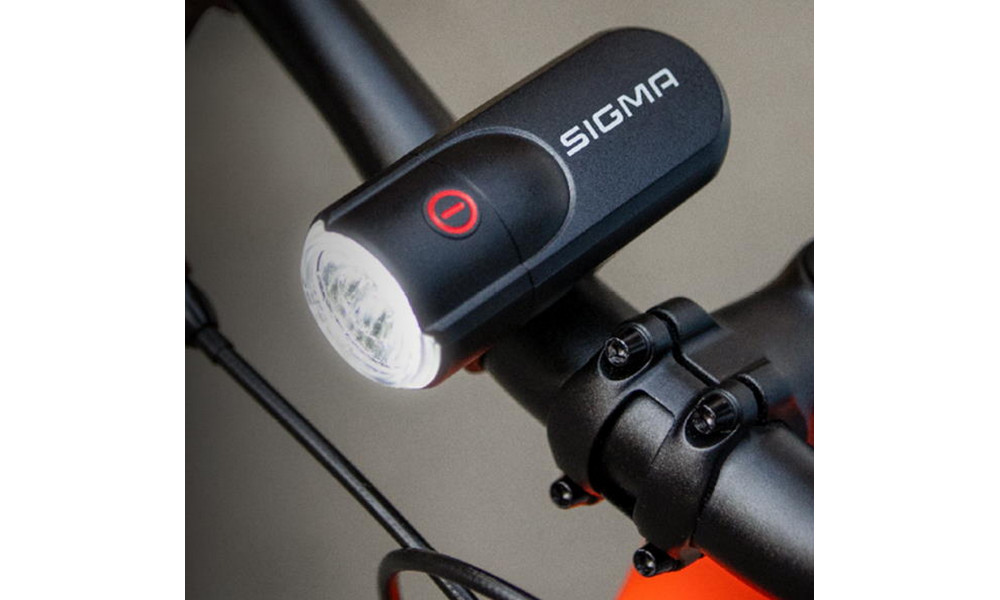 Apgaismojums komplekt Sigma AURA 30 + Curve K-Set battery (StVZO) - 4