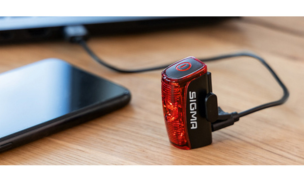 Aizmugurējais lukturis Sigma Infinity RL USB (StVZO) - 4
