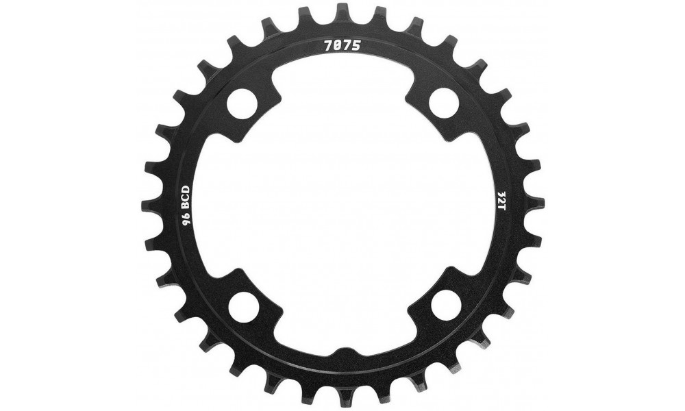 Priekšējā ķēdes riteņa SunRace CRMX00 Narrow-Wide Alu 96BCD 10/11/12-speed 32T 