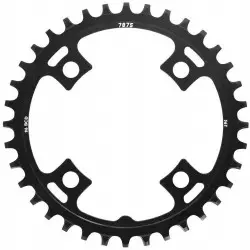 Priekšējā ķēdes riteņa SunRace CRMX00 Narrow-Wide Alu 96BCD 10/11/12-speed 36T